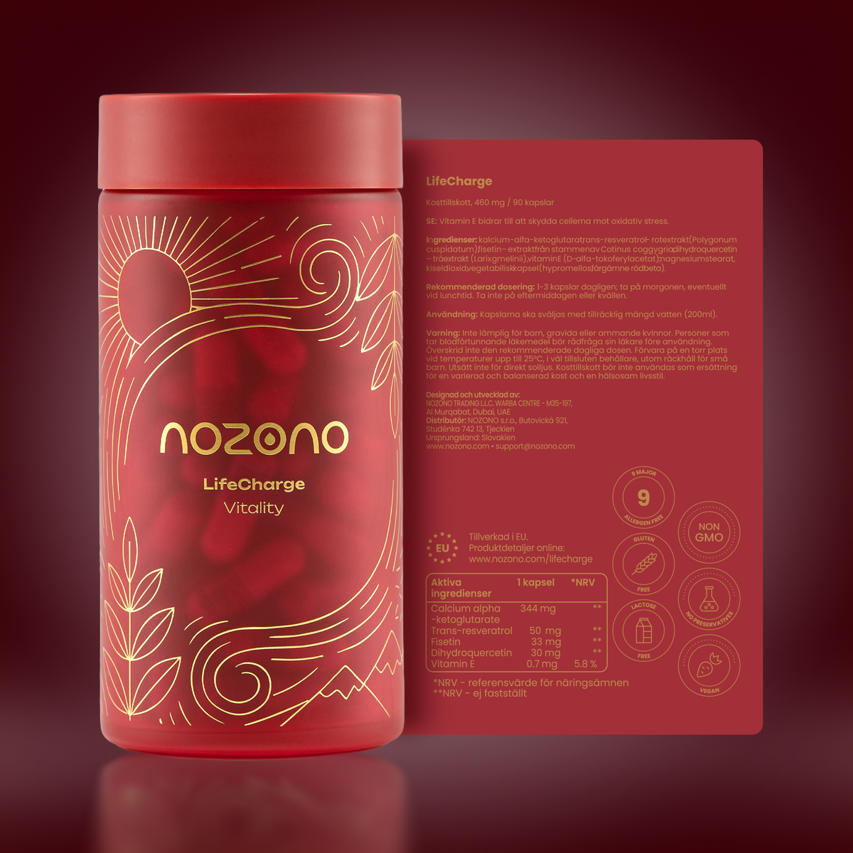 NOZONO® Longevity Foundation Duo